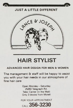 Tel-Ex Plaza - Yearbook Ad (newer photo)